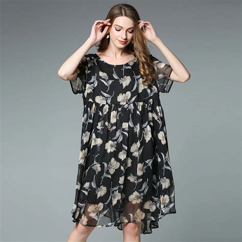 Buy 4xl Women Summer Dress Extra Large Female Loose