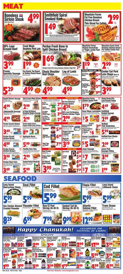 King Kullen Christmas Ad 2019 Current Weekly Ad 1213 12192019 2