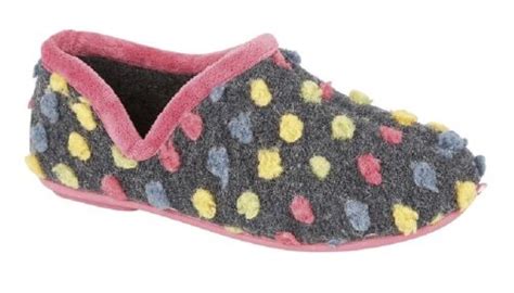 Sleepers Jade Dotted Full Slipper High Quality Fuchsiamulti Knitted