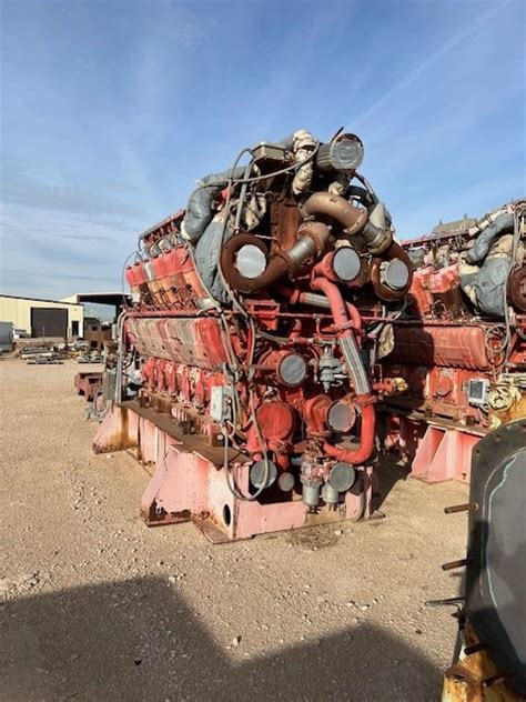 Used Waukesha 12v At27gl Natural Gas Engine For Sale Stock No 56800