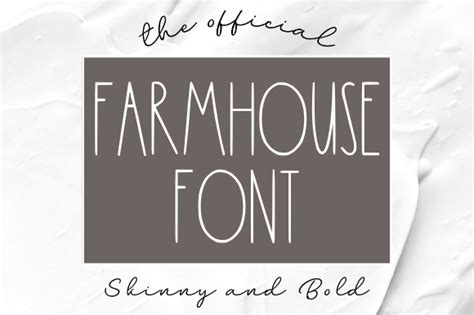 Download Farmhouse Font For Free Font Style