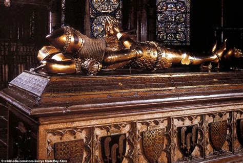 Unravelling The Mystery Of The Tomb Of The Black Prince Daily Mail Online
