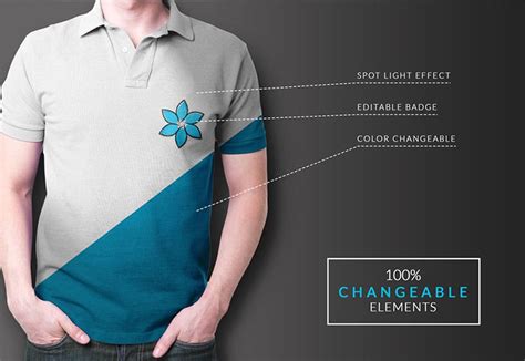 238 Collar T Shirt Mockup Free Packaging Mockups Psd