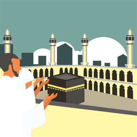 Royalty Free Umrah Clip Art Vector Images And Illustrations Istock