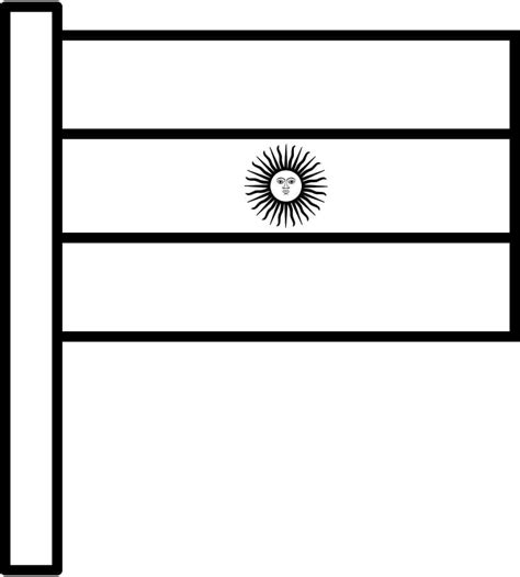 Argentina Flag Printable Coloring Page Download Print Or Color