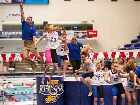 Carmel Wins 29th Straight Girls Swimming State Title Usa Today High