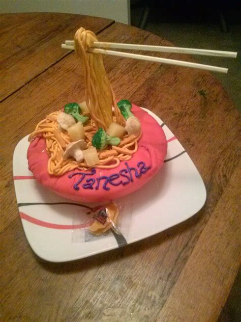 As Cakery Chinese Noodle Bowl Cake