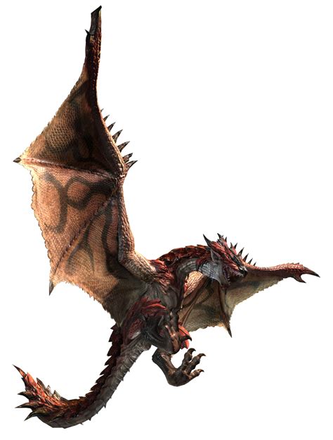 The rathalos is a large monster in monster hunter: Imagen - MHOL-Render Rathalos 001.png | Wiki Monster ...