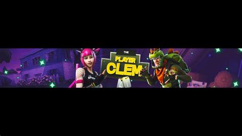 Fortnite battle royale youtube one channel template banner by dustfx download. Image Fortnite Pour Banniere Youtube | Fortnite Free Xbox