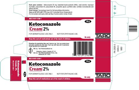 Ketoconazole Cream Fda Prescribing Information Side Effects And Uses