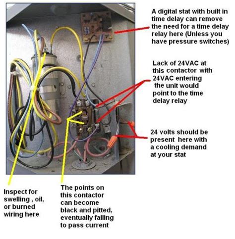 Wiring diagram for ac contactor best wiring diagram with contactor. Thermostat Wiring To Ac Unit
