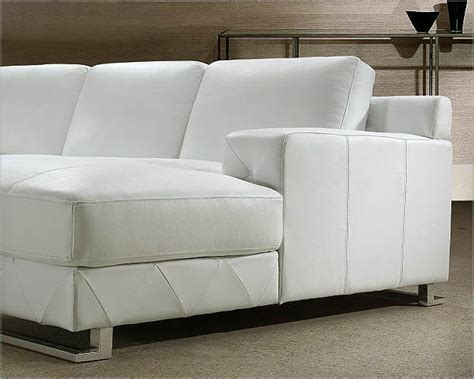 white leather sectional sofa set