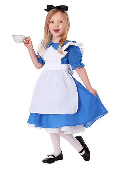 Toddler Girls Alice Costume Deluxe Exclusive Made By Us