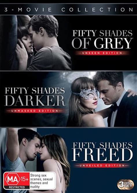 Fifty Shades Of Grey Fifty Shades Darker Fifty Shades Freed Triple