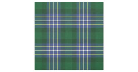 Clan Hughes Tartan Fabric