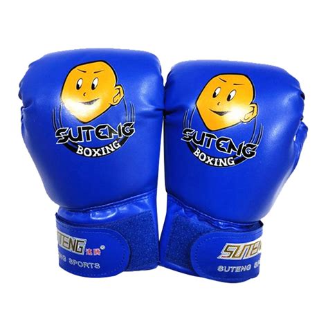 Suteng Cartoon Pu Leather Fitness Boxing Gloves For