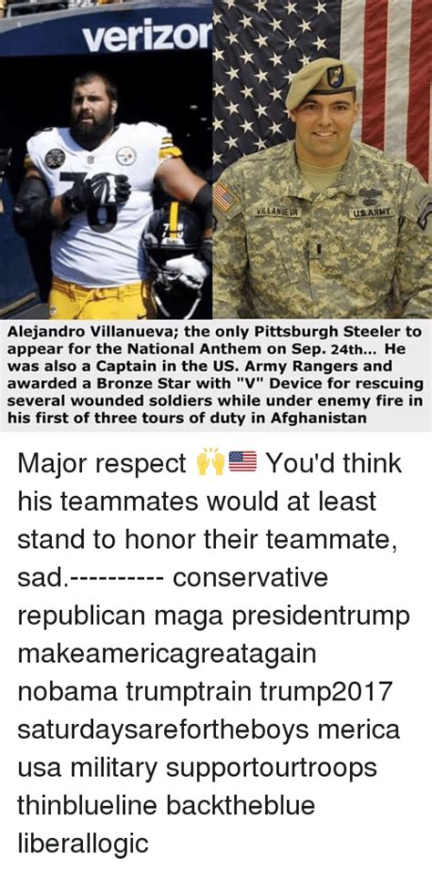 Verizor Villanueva Us Army Alejandro Villanueva The Only Pittsburgh