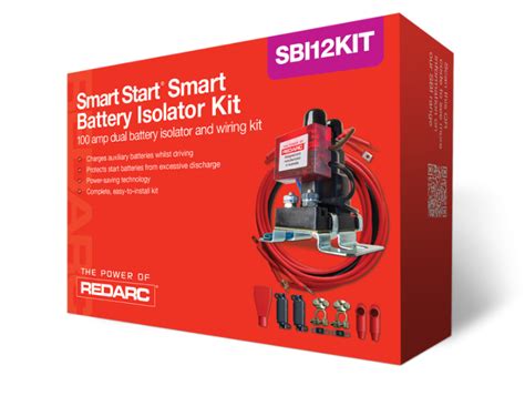 Redarc Smart Start Battery Isolator Wiring Kit 12V SBI12KIT