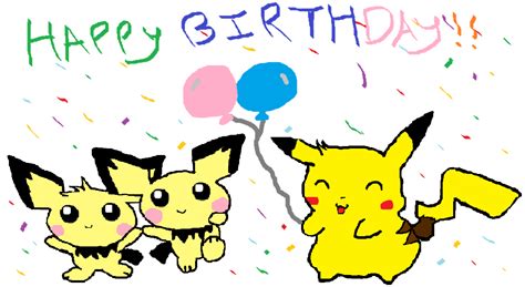Pikachu Printable Birthday Cards Printbirthdaycards Pokemon Pikachu