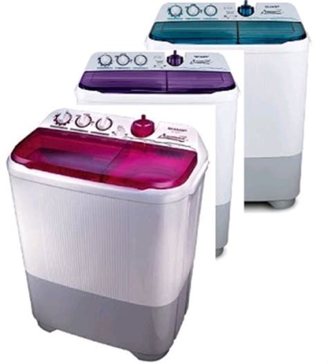 Pada tahun 2014, pangsa pasar mesin cuci sharp mencapai 21, 7 persen. Jual Mesin cuci Sharp super aquamagic low wattage ES-T95CR ...