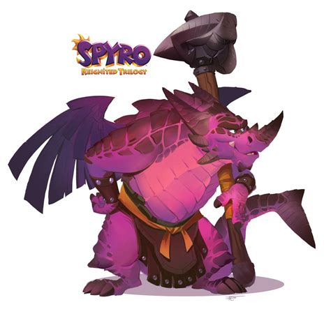 Artstation Spyro Reignited Dragons Vol Ii Devon Cady Lee Spyro
