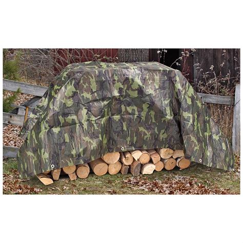 Heavy Duty Camouflage Tarp 9 X 12 2 Pack 665371 Tarps At