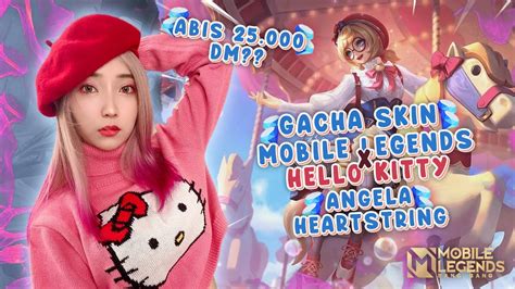 Gatcha Skin Hello Kitty Mobile Legends Angela Heartstring Habis 25000