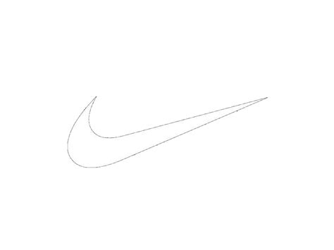 Clip Art Swoosh Logo Png Nike Logo White Png Transpar