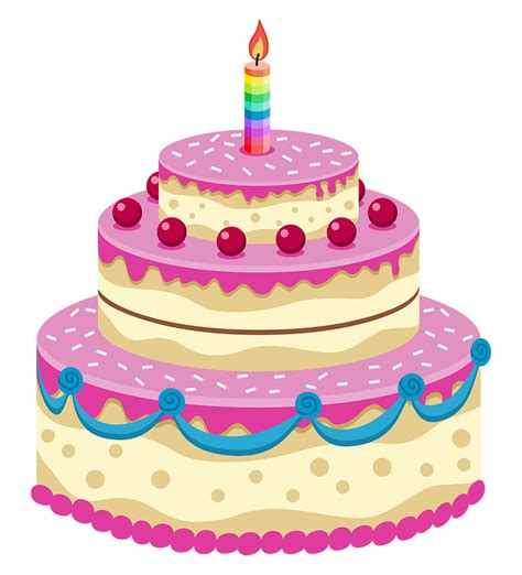 Birthday Cake Animated Clipart Best
