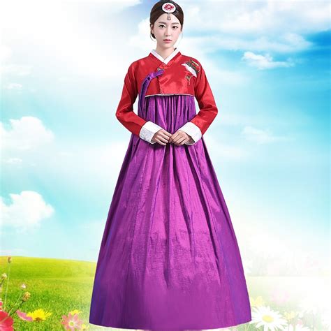 New Arrive Women Hanbok Female Korean Traditional Costume Women Korea