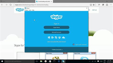 How To Download And Install Skype On Windows 10 Youtube