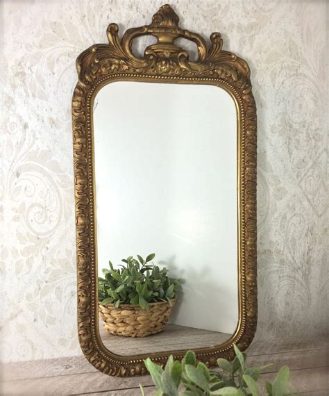 Antique Gold Frame Mirror Baroque Mirror By Swoonvintageandsuch
