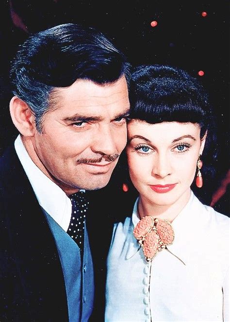 Vivien Leigh Clark Gable Gone With The Wind 1939 Vivien Leigh Clark Gable Gone With