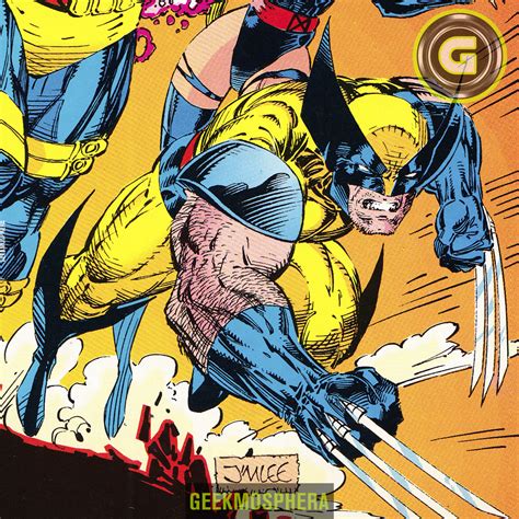 Geekmosphera — Wolverine By Jim Lee X Men Annual Shattershot