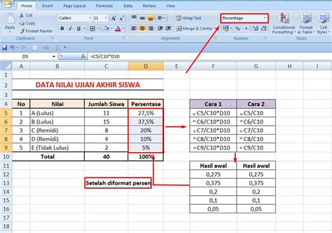 Cara Membuat Rumus Hitungan Di Excel Warga Co Id