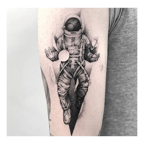 125 Best Astronaut Tattoo Designs For Men And Space Lovers Astronaut