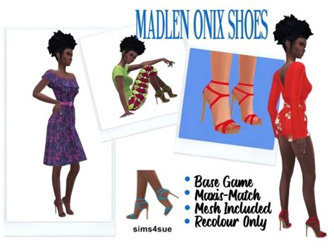 Madlens Onix Shoes At Sims4sue The Sims 4 Catalog