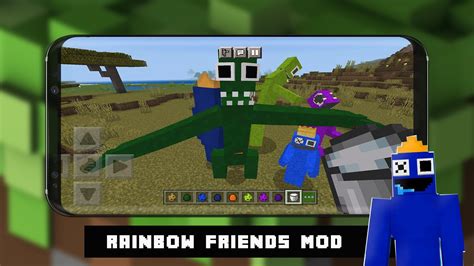 Rainbow Friends Mod Minecraft Android के लिए Apk डाउनलोड करें
