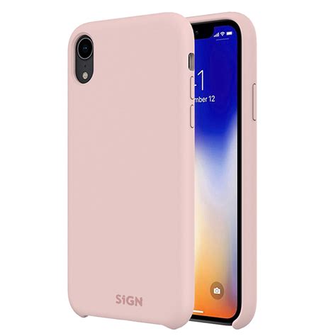 Sign Liquid Silicone Case Pink Iphone Xr Mobilkliniken