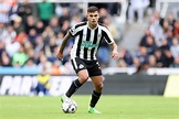 Newcastle midfielder Bruno Guimaraes in action - Read Newcastle