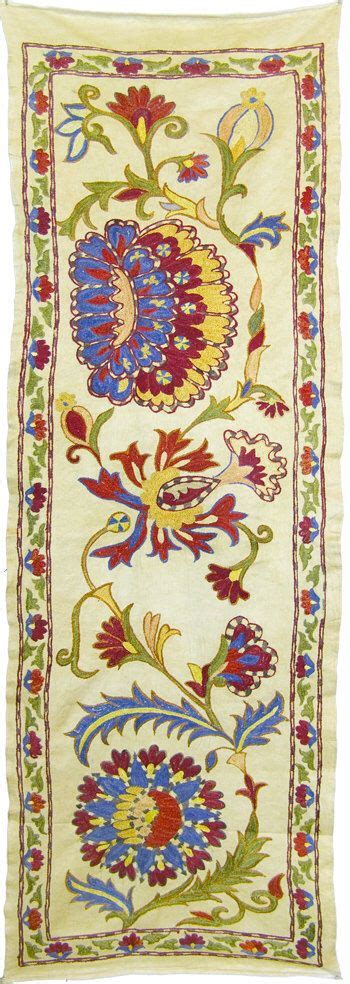 Amazing Antique Design Handmade Silk Suzani Zardevor From Etsy Suzani Antique Design Antiques