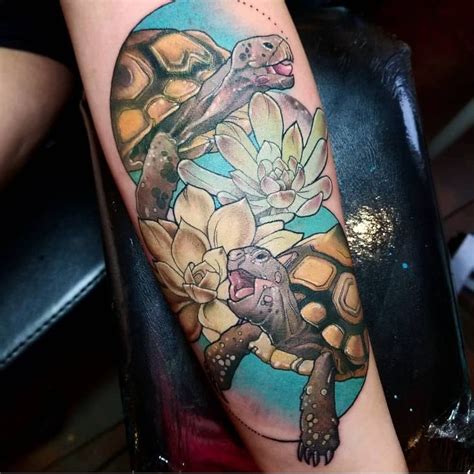 Industry Inks On Instagram Succulents And Tortoises By Tattoo Artist