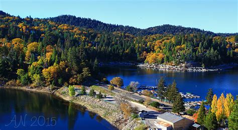 Point Your Way To Lake Arrowhead California Fall Color