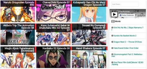 20 Situs Nonton Anime Dengan Subtitile Indonesia Terbaik