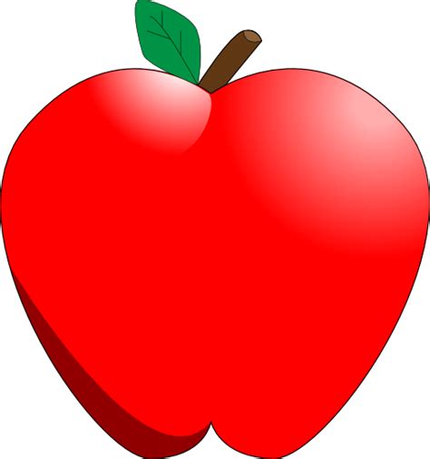 Cartoon Apple Clipart I2clipart Royalty Free Public Domain Clipart