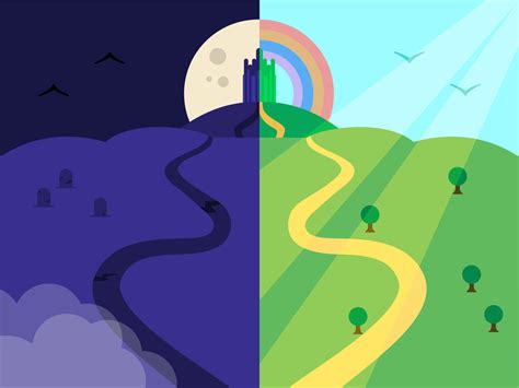 Two Paths By Amy Devereux For Envoy On Dribbble