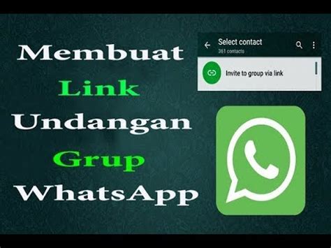 Use only digits, don't use other characters or spaces. Cara Membuat Link Undangan Grup Whatsapp - YouTube