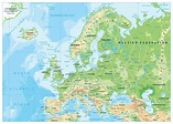 Physical Map of Europe | Map of Europe | Europe Map