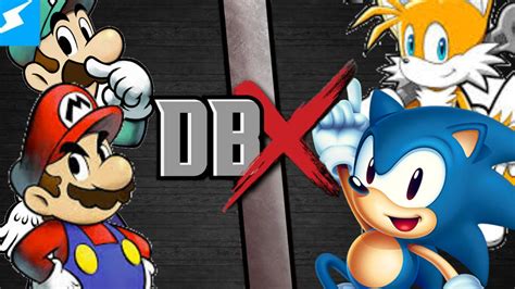 Mario And Luigi Vs Sonic And Tails Dbx Fanon Wikia Fandom