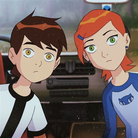 Ben Tennyson And Gwen Tennyson Ben 10 Classic Icon By Ben Benjamin 01